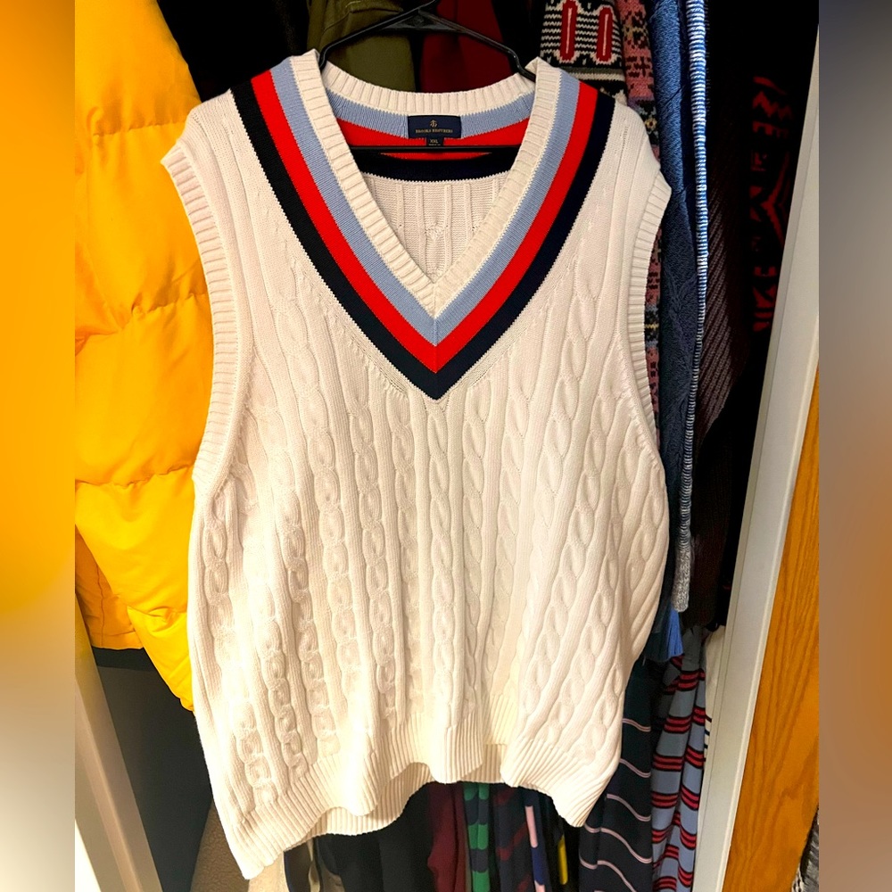 Brooks Brothers Knit Sweater Vest